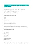 NUR 158&comma; ch 14&comma; Nursing Mgmt during labor and birth &vert;&vert; 100&percnt; Correct Solutions&period;