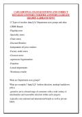 CADS 1600 FINAL EXAM QUESTIONS AND CORRECT  DETAILED ANSWERS &lpar;VERIFIED ANSWERS&rpar; &vert;ALREADY  GRADED A&plus;&vert;&vert;BRAND NEW&excl;&excl;