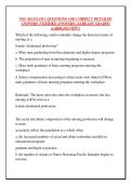 NSG 444 EXAM 1 QUESTIONS AND CORRECT DETAILED  ANSWERS &lpar;VERIFIED ANSWERS&rpar; &vert;ALREADY GRADED  A&plus;&vert;&vert;BRAND NEW&excl;&excl;
