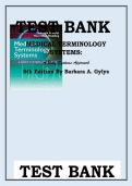 Medical Terminology&colon; Systems a Body Systems Approach 8th Edition by Barbara A&period; Gylys Test Bank Complete Study Resource&period; Updated Latest 2026&ndash;2027 Comprehensive Exam Preparation for Health Science Students&period; Essential Question Bank for Medical Terminology an