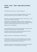 MC 401 &ndash; Exam 1 &ndash; 2026 &ndash; Study Guide and Practice Material