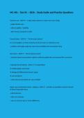 MC 401 &ndash; Test &num;1 &ndash; 2026 &ndash; Study Guide and Practice Questions
