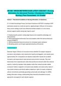 CRCR CERTIFICATION EXAM 2026&sol;2027 &vert; Updated Practice Questions with Verified Answers &vert; HFMA Certified Revenue Cycle Representative &vert; Pass Guaranteed - A&plus; Graded