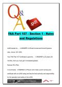 FAA Part 107 Rules & Regulations Practice Questions &lpar;120&rpar; &ndash; sUAS Operations&comma; VLOS&comma; Remote ID &vert; AVIA 107 Remote Pilot Certification &vert; Drone Aviation
