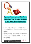 Ryanair Cabin Crew Conversion Exam 2026 &ndash; 320 Questions and Answers on Emergency Procedures&comma; Aircraft Doors&comma; Firefighting and Safety Equipment