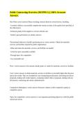 Public Contracting Overview &lpar;MCPPO 1&rpar; &vert;&vert; 100&percnt; Accurate Answers&period;