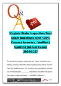 Virginia State Inspection Test 2026&ndash;2027 &ndash; 150 Questions and Answers on Lighting&comma; Brake Systems&comma; Suspension and Inspection Violations