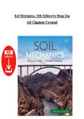Solution Manual  &ndash; Soil Mechanics 10th Edition by Braja Das &vert; All Chapters &vert; Instant PDF Download