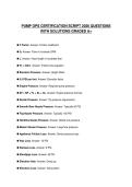 PUMP OPS CERTIFICATION SCRIPT 2026 QUESTIONS WITH SOLUTIONS GRADED A&plus;