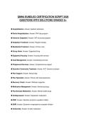 QMHA BUNDLED CERTIFICATION SCRIPT 2026 QUESTIONS WITH SOLUTIONS GRADED A&plus;