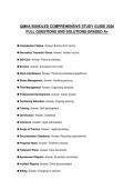 QMHA BUNDLED COMPREHENSIVE STUDY GUIDE 2026 FULL QUESTIONS AND SOLUTIONS GRADED A&plus;