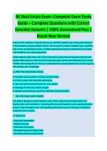 Real Estate Licensing Ultimate Exam Prep Bundle 2026 &vert; Verified Questions&comma; Study Guides & Practice Tests