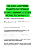 TICO Travel Counselor Exam Study Guide &ndash; Latest Exam Review &vert; 150&plus; Verified Test Bank Questions & Answers &vert; Guaranteed Pass Revision &lpar;2026 Updated Version&rpar;