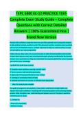 TEPC 5800 EC Certification Practice Exam &ndash; Latest Exam Review &vert; 150&plus; Verified Test Bank Questions & Answers &vert; Guaranteed Pass Revision &lpar;2026 Updated Version&rpar;