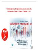 Solutions Manual  &ndash; Contemporary Engineering Economics 7th Edition by Chan S&period; Park &vert; Chapters 1&ndash;16 &vert; Instant PDF Download