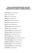 RELATIVITYONE REVIEW PRO FINAL TEST 2026 QUESTIONS WITH CORRECT ANSWERS GRADED A&plus;