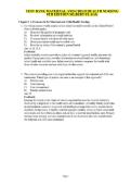 Test Bank Maternal And Child Health Nursing 8th Edition Silbert Flagg