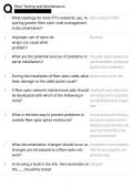 Fiber Testing and Maintenance EXAM Questions with 100&percnt; Correct Answers &vert; Verified &vert;&vert; ACTUAL EXAM 2026 TEST&excl;&excl; Graded A&plus; &vert; 2025&vert;2026 EXAM UPDATE 