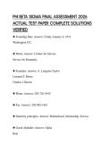 PHI BETA SIGMA FINAL ASSESSMENT 2026 ACTUAL TEST PAPER COMPLETE SOLUTIONS VERIFIED
