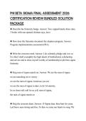 PHI BETA SIGMA FINAL ASSESSMENT 2026 CERTIFICATION REVIEW BUNDLED SOLUTION PACKAGE