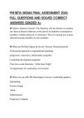 PHI BETA SIGMA FINAL ASSESSMENT 2026 FULL QUESTIONS AND SOLVED CORRECT ANSWERS GRADED A&plus;