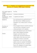 ECPI BIO 111 Chapters 6-9 Comprehensive Questions and  Answers &vert; A&plus; Graded &vert; With Expert Solutions 