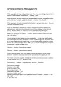 OPSM QUESTIONS AND ANSWERS