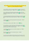 Bio 111 midterm Exam Study Guide Comprehensive Questions and  Answers &vert; A&plus; Graded &vert; With Expert Solutions