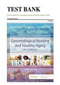 Test Bank for Ebersole and Hess' Gerontological Nursing and Healthy Aging in Canada by Veronique Boscart &ndash; Latest Update 2026 Exam Prep &vert; Graded A&plus;