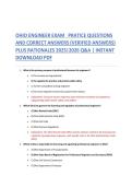 OHIO ENGINEER EXAM&Tab;PRATICE QUESTIONS AND CORRECT ANSWERS &lpar;VERIFIED ANSWERS&rpar; PLUS RATIONALES 2025&vert;2026 Q&A &vert; INSTANT DOWNLOAD PDF