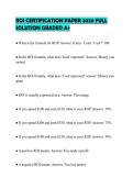 ROI CERTIFICATION PAPER 2026 FULL SOLUTION GRADED A&plus;