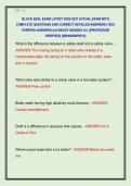BLACK SEAL EXAM LATEST 2026-2027 ACTUAL EXAM WITH  COMPLETE QUESTIONS AND CORRECT DETAILED ANSWERS &lpar;100&percnt;  VERIFIED ANSWERS&rpar; &vert;ALREADY GRADED A&plus;&vert; &vert;&vert;PROFESSOR  VERIFIED&vert;&vert; &vert;&vert;BRANDNEW&excl;&excl;&excl;&vert;&vert;