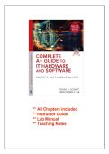 Complete A&plus; Guide to IT Hardware and Software &lpar;10th Edition&rpar; &ndash; CompTIA A&plus; Exams 220-1201 & 220-1202 by Schmidt &lpar;All Chapters included&rpar;