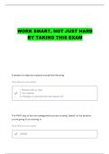 S130 MODULE 4 POTENTIAL HAZARDS ON THE FIRELINE QUESTIONS AND CORRECT ANSWERS