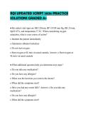 RQI UPDATED SCRIPT 2026 PRACTICE SOLUTIONS GRADED A&plus;