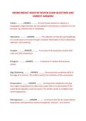 ARDMS BREAST REGISTRY REVIEW EXAM QUESTIONS AND  CORRECT ANSWERS 