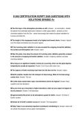 S-290 CERTIFICATION SCRIPT 2026 QUESTIONS WITH SOLUTIONS GRADED A&plus;