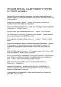 UTK BUAD 331 EXAM 1 QUESTIONS WITH VERIFIED ACCURATE ANSWERS