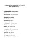 SAEM EXAMS PRACTICE EXAMINATION 2026 QUESTIONS WITH ANSWERS GRADED A&plus;