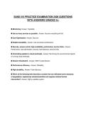 SANS 515 PRACTICE EXAMINATION 2026 QUESTIONS WITH ANSWERS GRADED A&plus;