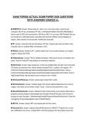 SANS FOR508 ACTUAL EXAM PAPER 2026 QUESTIONS WITH ANSWERS GRADED A&plus;