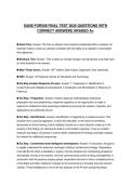 SANS FOR508 FINAL TEST 2026 QUESTIONS WITH CORRECT ANSWERS GRADED A&plus;