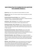 SANS FOR508 PRACTICE EXAMINATION 2026 QUESTIONS WITH ANSWERS GRADED A