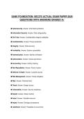 SANS FOUNDATION&colon; SEC275 ACTUAL EXAM PAPER 2026 QUESTIONS WITH ANSWERS GRADED A&plus;