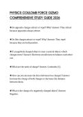 PHYSICS COULOMB FORCE GIZMO COMPREHENSIVE STUDY GUIDE 2026