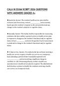 CALA NJ EXAM SCRIPT 2026 QUESTIONS WITH ANSWERS GRADED A&plus;