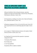 SCMA 331 UPDATED SCRIPT 2026 PRACTICE SOLUTIONS GRADED A&plus;