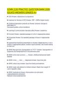 SCMN 2150 PRACTICE QUESTION BANK 2026 SOLVED ANSWERS GRADED A&plus;