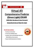 Virtual ATI Comprehensive Predictor &ndash; ATI Nursing Education &ndash; NGN-Style Practice Questions and Rationales for NCLEX Preparation