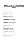 SELF TEST CHAPTER 13 BONTRAGER COMPREHENSIVE STUDY GUIDE 2026 FULL QUESTIONS AND SOLUTIONS GRADED A&plus;